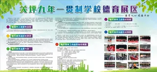 德育展板图片