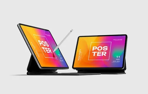 ipad平板电脑样机贴图图片