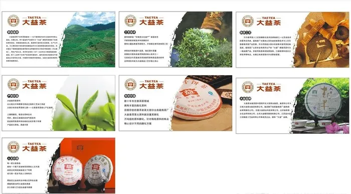 大益茶宣传图片cdr矢量模版下载