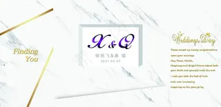 白色大理石婚礼图片