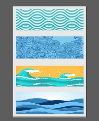 水波纹背景图片