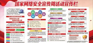 国家网络安全宣传周活动宣传栏图片