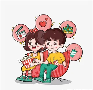 七夕情侣影院图片