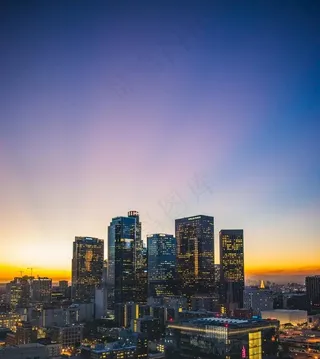 美丽城市夜景图片