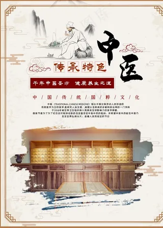 中医宣传海报图片