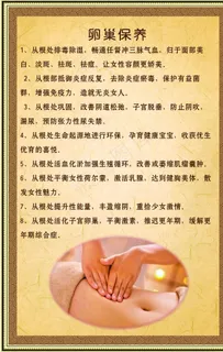 女性卵巢保养图片