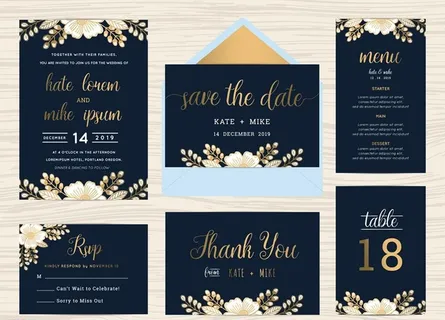 婚礼邀请函图片