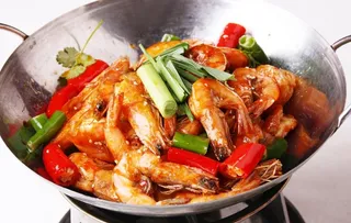 干锅虾图片
