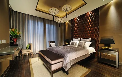 精装样板房卧室图片 精装样板房卧室图片