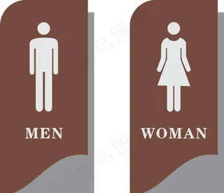 男女卫生间图片