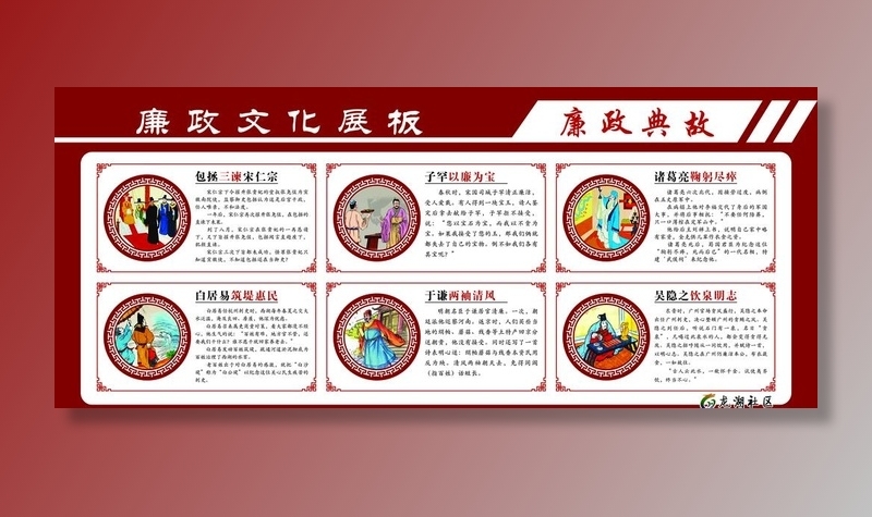 廉政文化 廉政典故图片