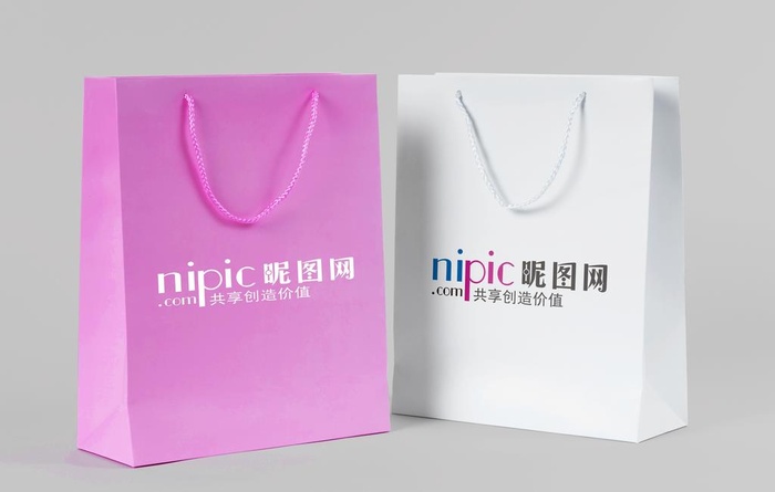 纸袋样机图片