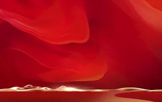 红色丝绸背景底纹图片