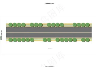 景观工程二十四标段绿化平面图图片