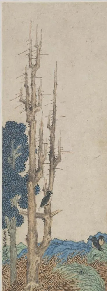工笔画  图片(2200x5214)