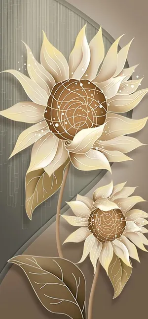 小清新装饰画图片