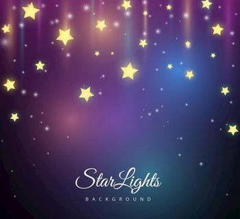 灿烂星星背景图片