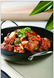 干锅排骨米豆腐图片