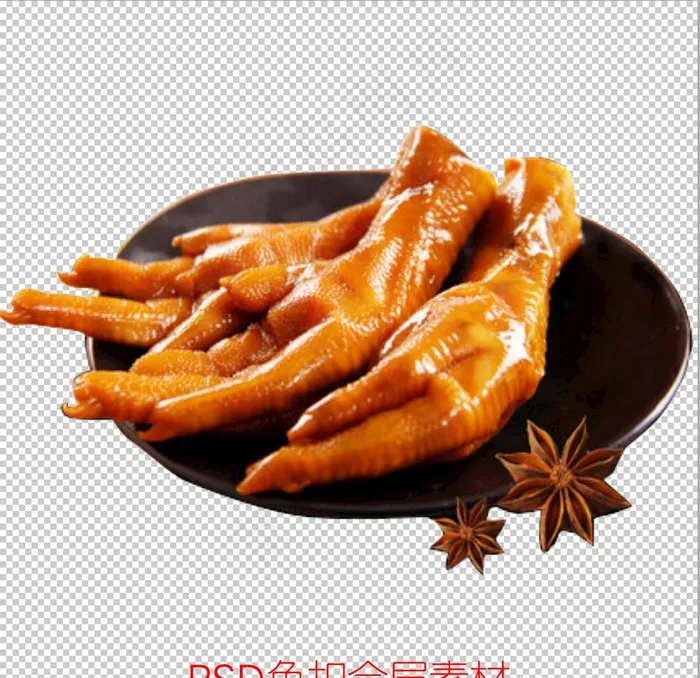 泡椒凤爪 图片psd模版下载
