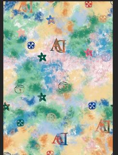 扎染字母符号图片