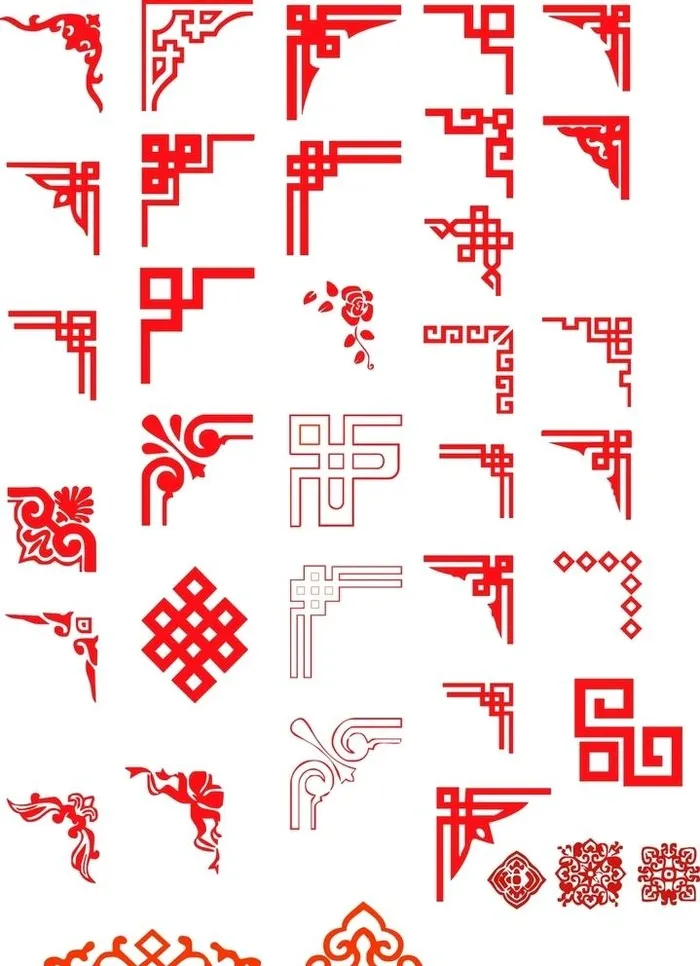 边框素材图片cdr矢量模版下载