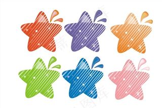 可爱 梦幻 五角星图片