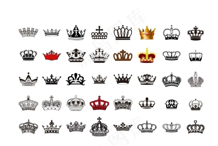 皇冠图片cdr矢量模版下载