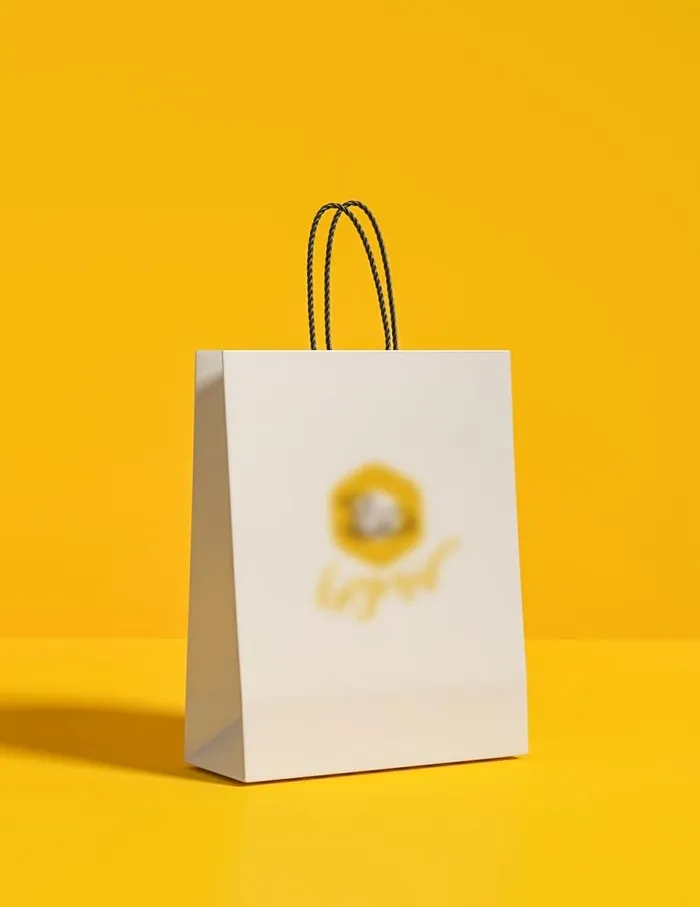 礼品纸袋样机图片