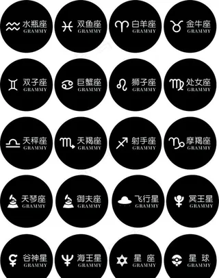 12星座图片