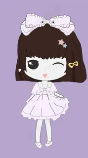 矢量图 小女孩  卡通人物图片