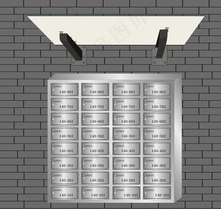 信报箱雨棚效果图图片