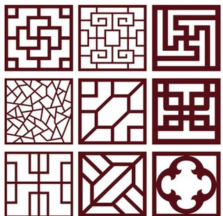 中式雕花图片