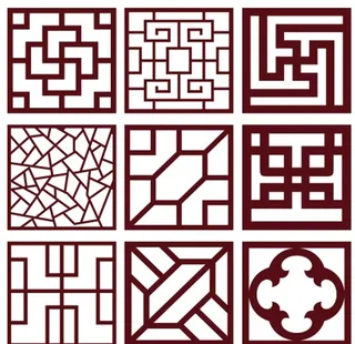 中式雕花图片