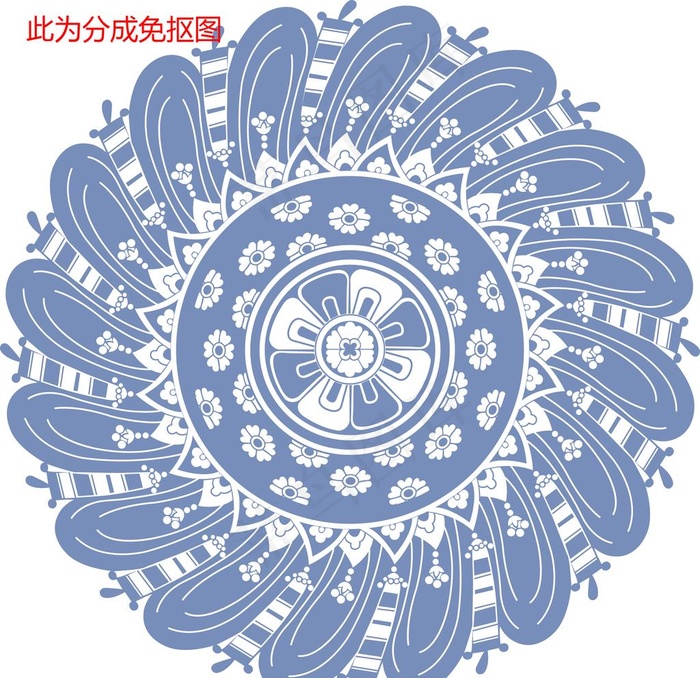 中国风花纹图片(5000x5000)psd模版下载