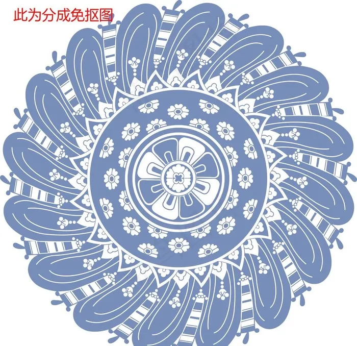 中国风花纹图片(5000x5000)psd模版下载