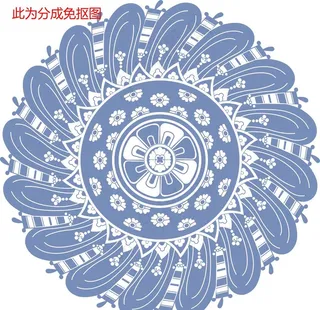 中国风花纹图片