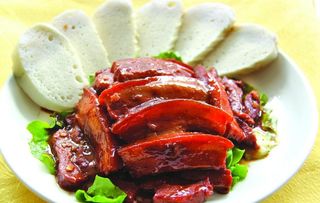 馒头扣肉图片