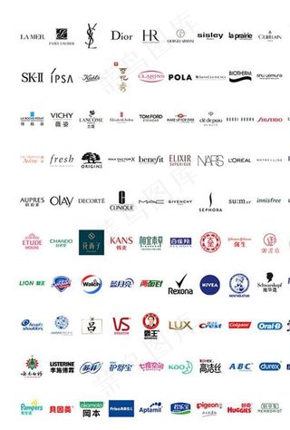 知名美妆洗护企业LOGO图片