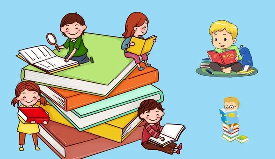 儿童阅读图片