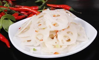 凉拌藕片图片