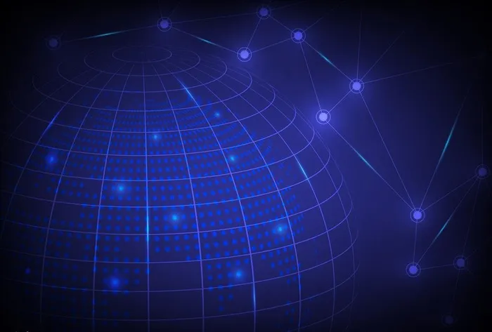 科技地球图片ai矢量模版下载