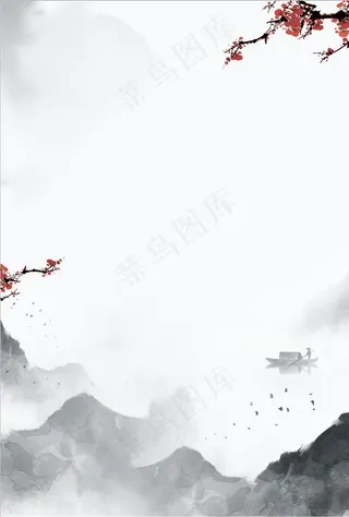 复古背景 水墨背景图片