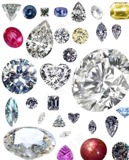 钻石素材珠宝修图图片