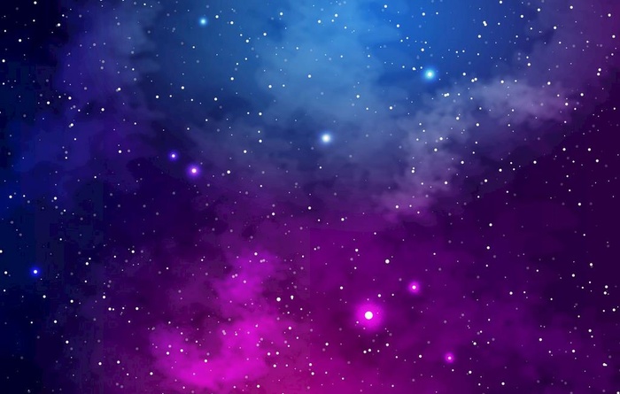 水彩星云图片