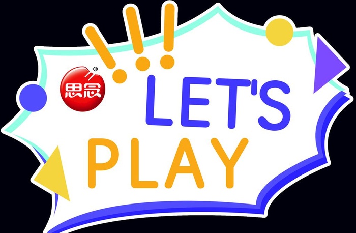 开心色彩手举牌图片