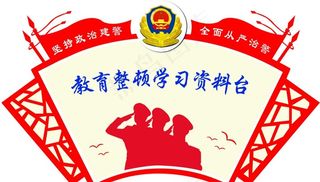 教育整顿 政治建警图片