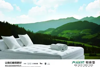 大自然床垫图片