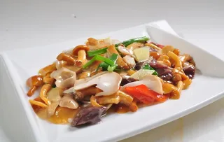 香炒菌菇图片