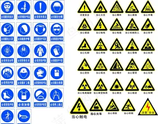 安全警示标志图片