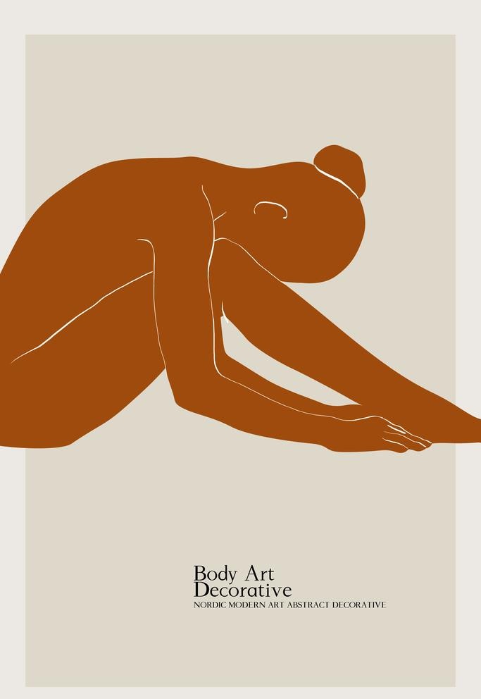 北欧现代艺术马蒂斯轻奢抽象画图片